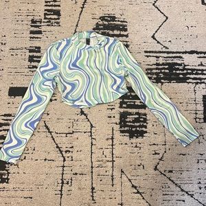 Shein cropped long sleeve